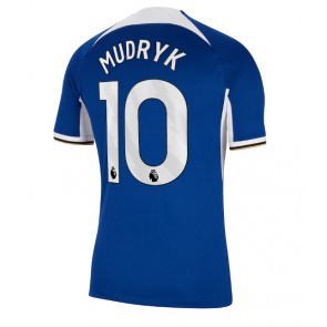 Chelsea Mykhailo Mudryk #10 Hjemmebanetrøje 2023-24 Kort ærmer